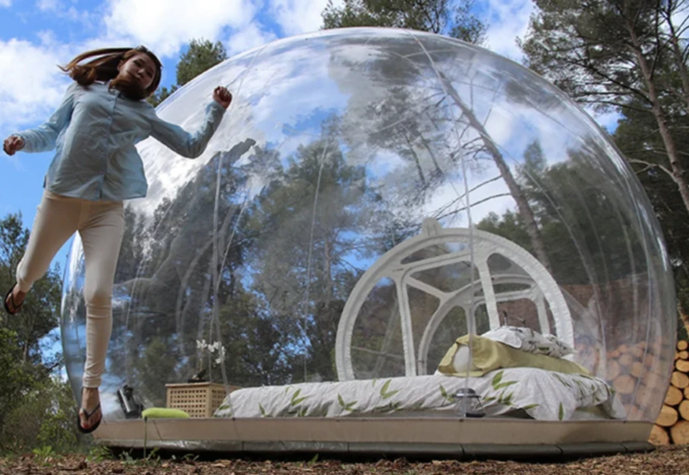 clear bubble tent